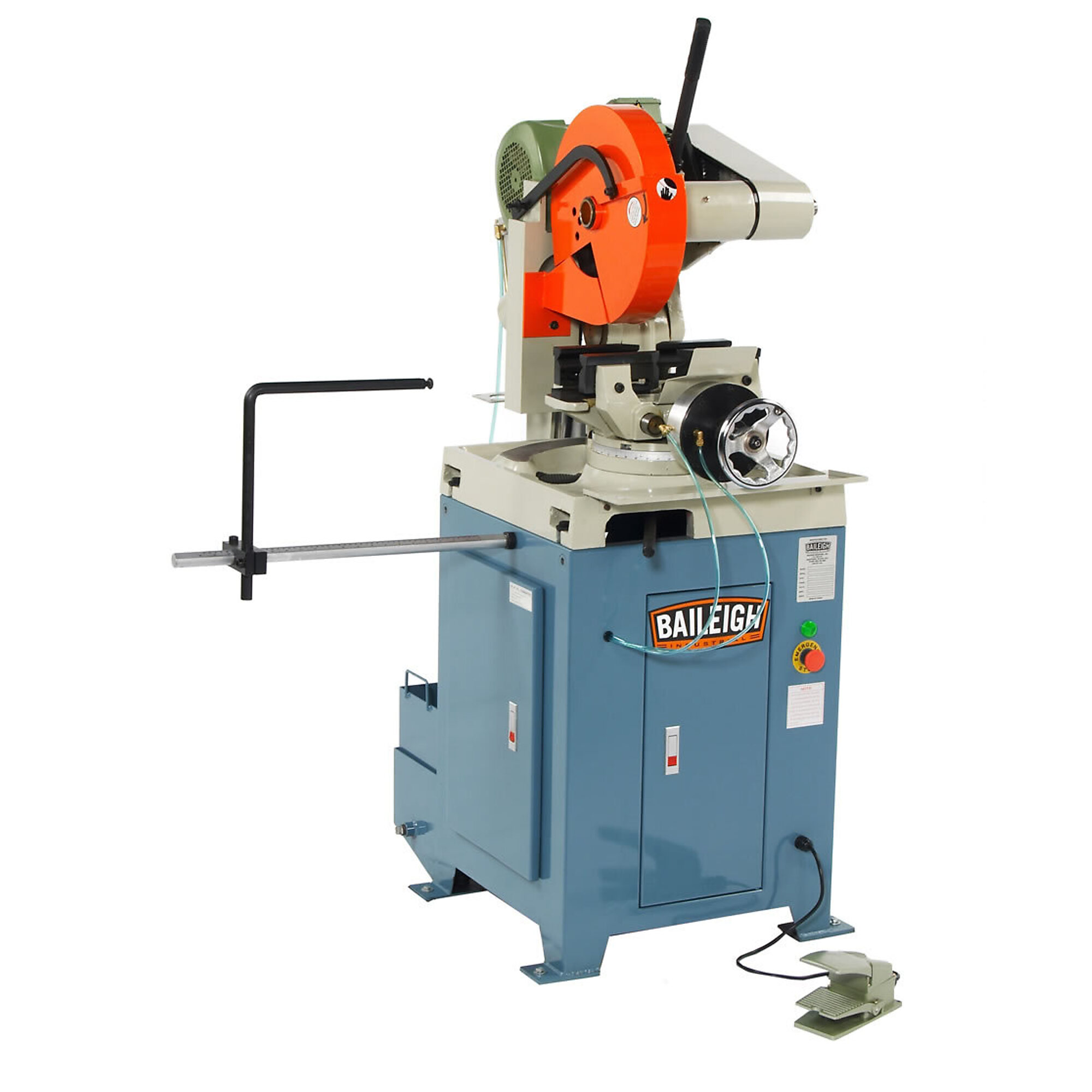 Baileigh Semi-Automatic Aluminum Band Saw, 5-1/2 HP, Volts 220, Model# CS-355SA